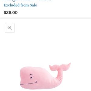 Vineyard vines plush whale!